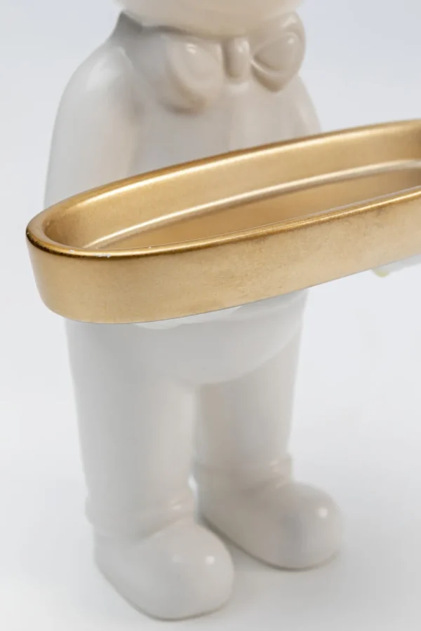 Koriste-Esineet>KARE Design Butler Bear Karhu Tarjotin, Koriste-esine 29cm