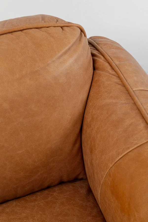 Sohvat>KARE Design Calgary Sohva, Nahkaa Vaalean Ruskea 228cm