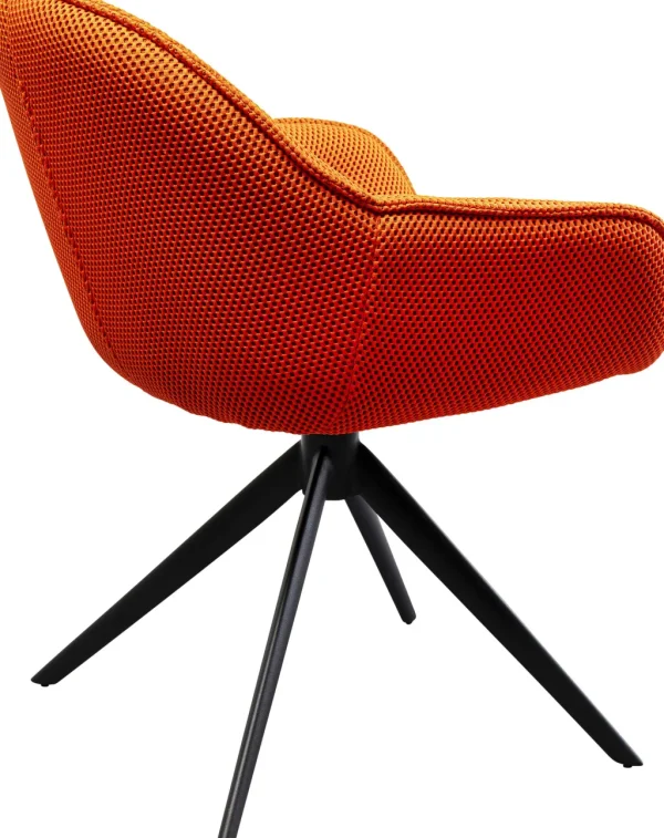 Tuolit>KARE Design Carlito Mesh Kääntyvä Tuoli Oranssi