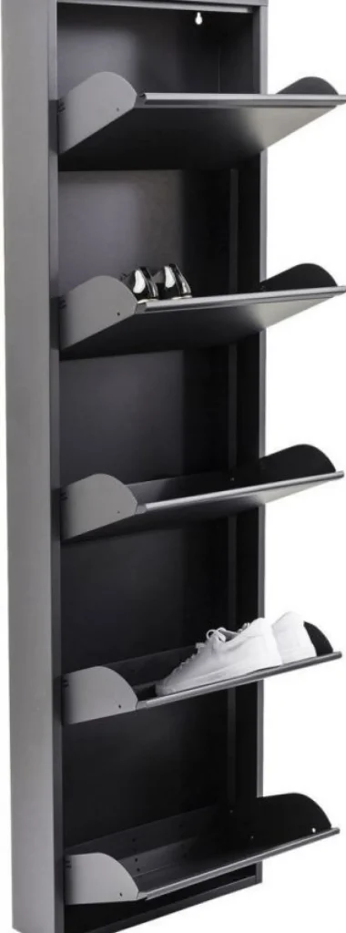 Kenkäkaapit>KARE Design Caruso 5 Kenkäkaappi, Antrasiitti (MO)