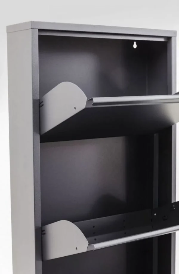 Kenkäkaapit>KARE Design Caruso 5 Kenkäkaappi, Antrasiitti (MO)