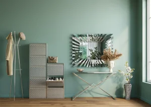 Kenkäkaapit>KARE Design Caruso 3 Kenkäkaappi, Harjattu Hopea