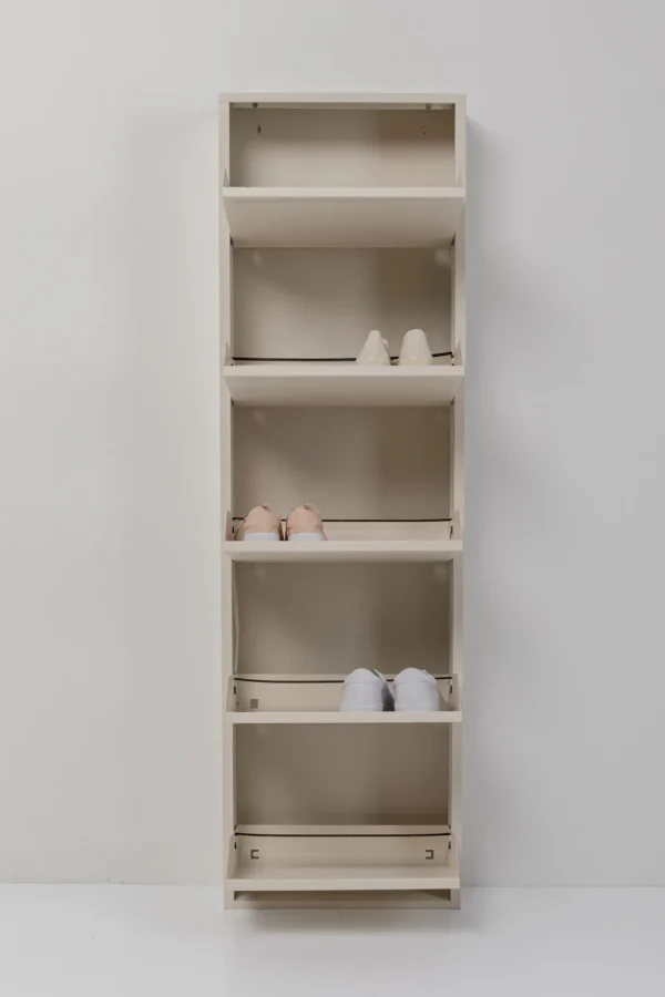 Kenkäkaapit>KARE Design Caruso 5 Kenkäkaappi, Kermanvärinen (MO)