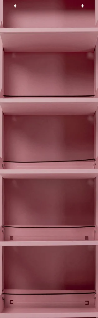 Kenkäkaapit>KARE Design Caruso 5 Kenkäkaappi, Roosa (MO)