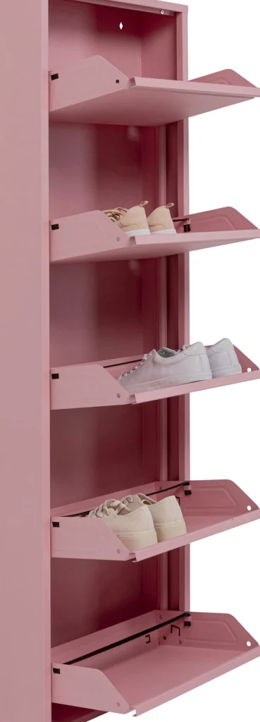 Kenkäkaapit>KARE Design Caruso 5 Kenkäkaappi, Roosa (MO)