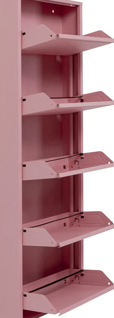 Kenkäkaapit>KARE Design Caruso 5 Kenkäkaappi, Roosa (MO)