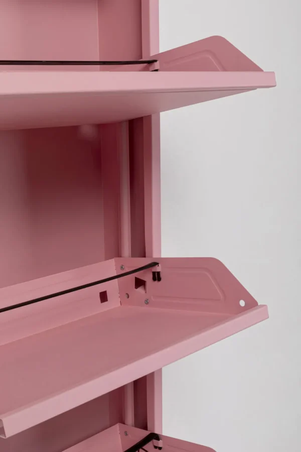 Kenkäkaapit>KARE Design Caruso 5 Kenkäkaappi, Roosa (MO)