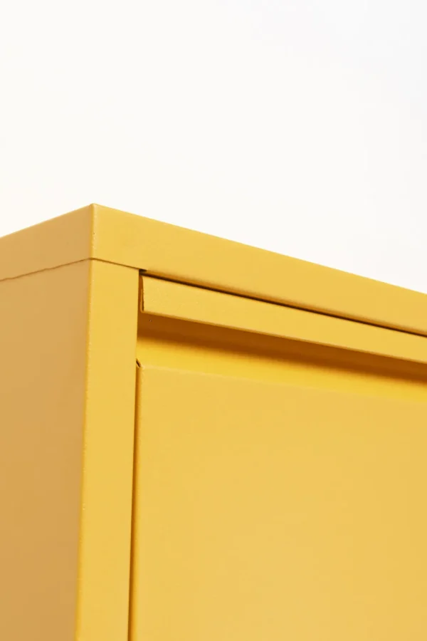 Kenkäkaapit>KARE Design Caruso Kenkäkaappi Keltainen 5 Lokeroa