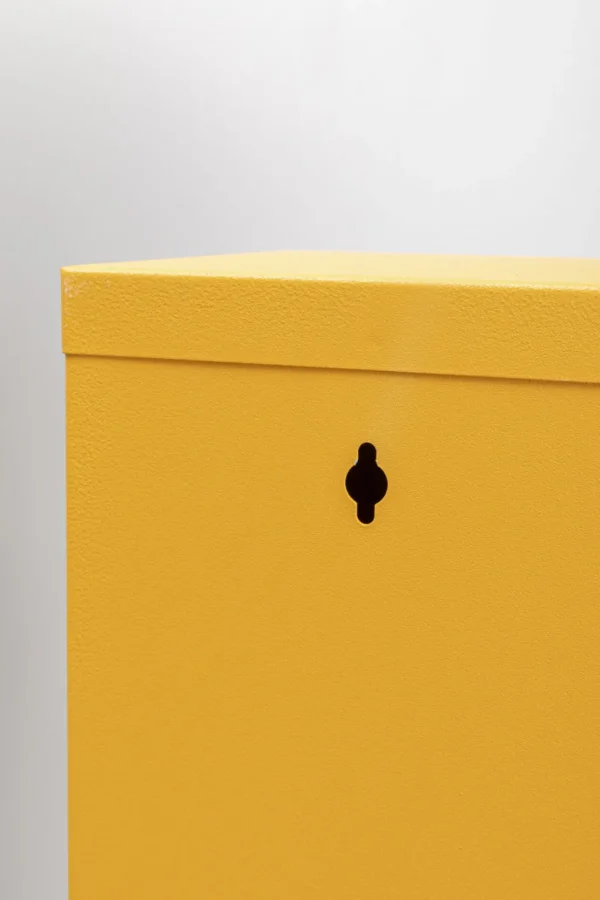Kenkäkaapit>KARE Design Caruso Kenkäkaappi Keltainen 3 Lokeroa