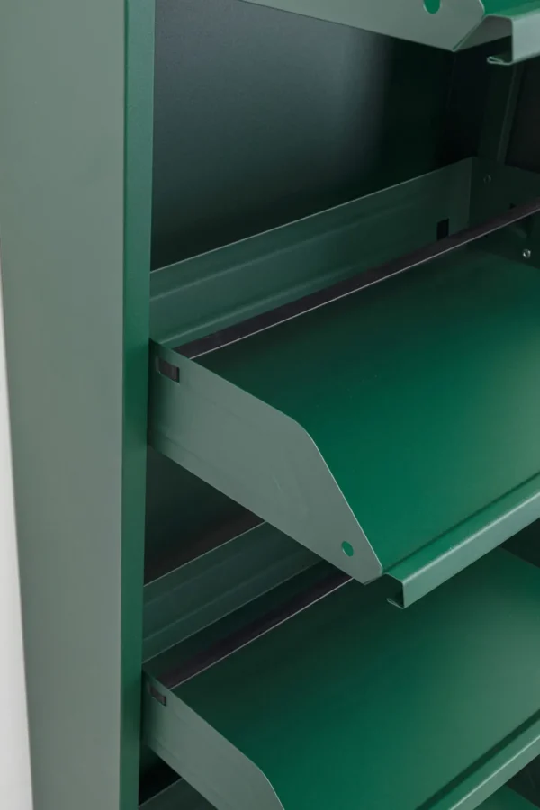 Kenkäkaapit>KARE Design Caruso Kenkäkaappi Vihreä 5 Lokeroa