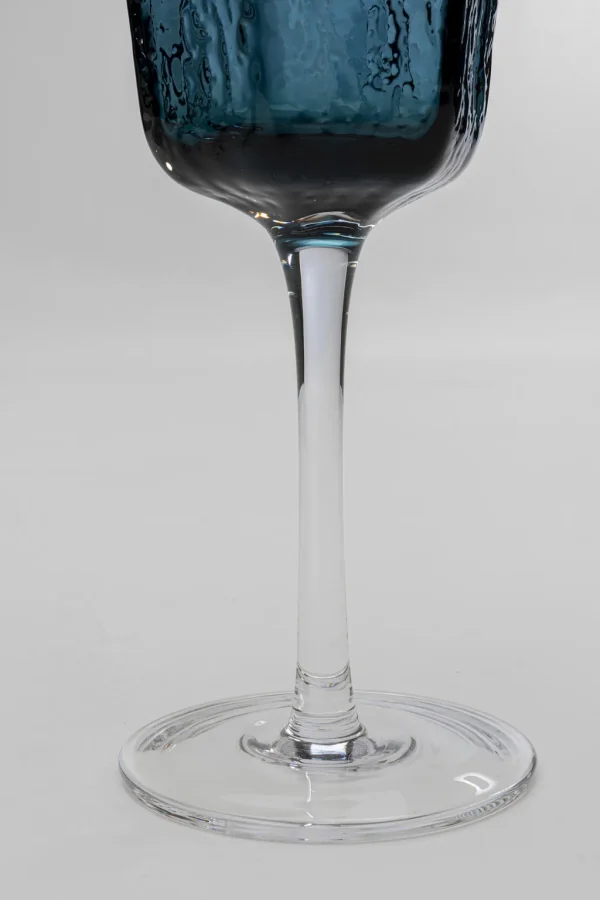 Viinilasit | Lasit>KARE Design Cascata Blue Valkoviinilasi Sininen