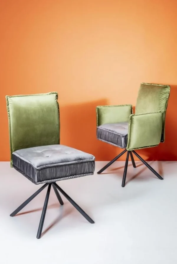 Tuolit>KARE Design Chelsea Tuoli Käsinojilla, Vihreä