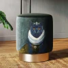 Rahit Ja Jakkarat>KARE Design Cherry Mr. Cat Rahi, Jakkara, Messinki Ø32cm