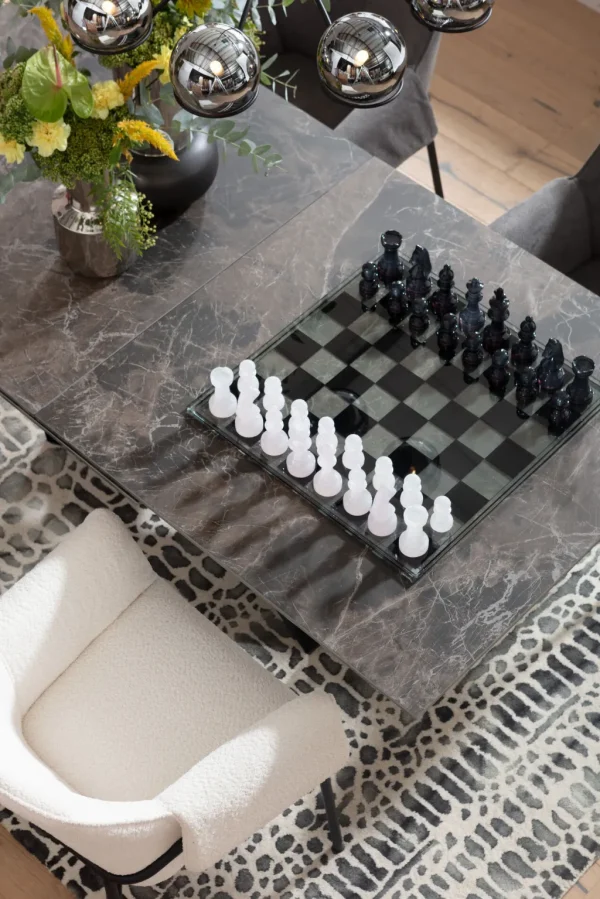 Jalalliset Koriste-Esineet>KARE Design Chess Transparent Koriste-esine, Läpinäkyvä 60x60cm