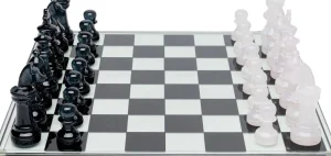 Jalalliset Koriste-Esineet>KARE Design Chess Transparent Koriste-esine, Läpinäkyvä 60x60cm