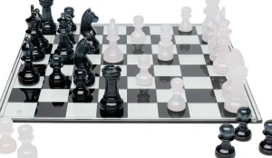 Jalalliset Koriste-Esineet>KARE Design Chess Transparent Koriste-esine, Läpinäkyvä 60x60cm