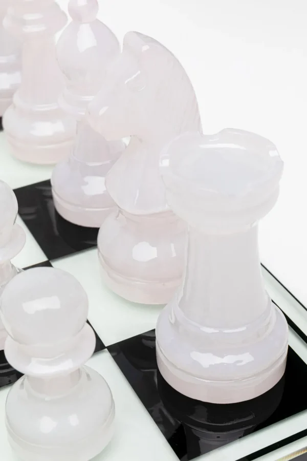 Jalalliset Koriste-Esineet>KARE Design Chess Transparent Koriste-esine, Läpinäkyvä 60x60cm