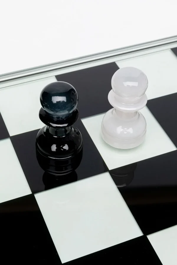 Jalalliset Koriste-Esineet>KARE Design Chess Transparent Koriste-esine, Läpinäkyvä 60x60cm