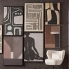 Taulut>KARE Design Classic Shape Brownie Canvas Taulu 60x90cm
