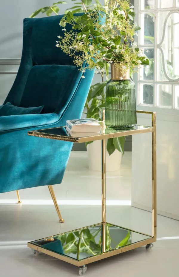 Baarit>KARE Design Classy Tarjoiluvaunu, Kulta