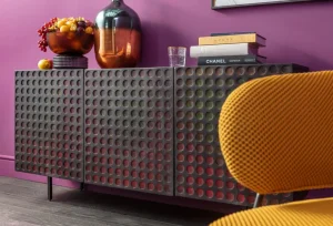 Lipastot>KARE Design Click Clack Senkki, Mangopuu, Metalli 160x75cm