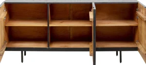 Lipastot>KARE Design Click Clack Senkki, Mangopuu, Metalli 160x75cm