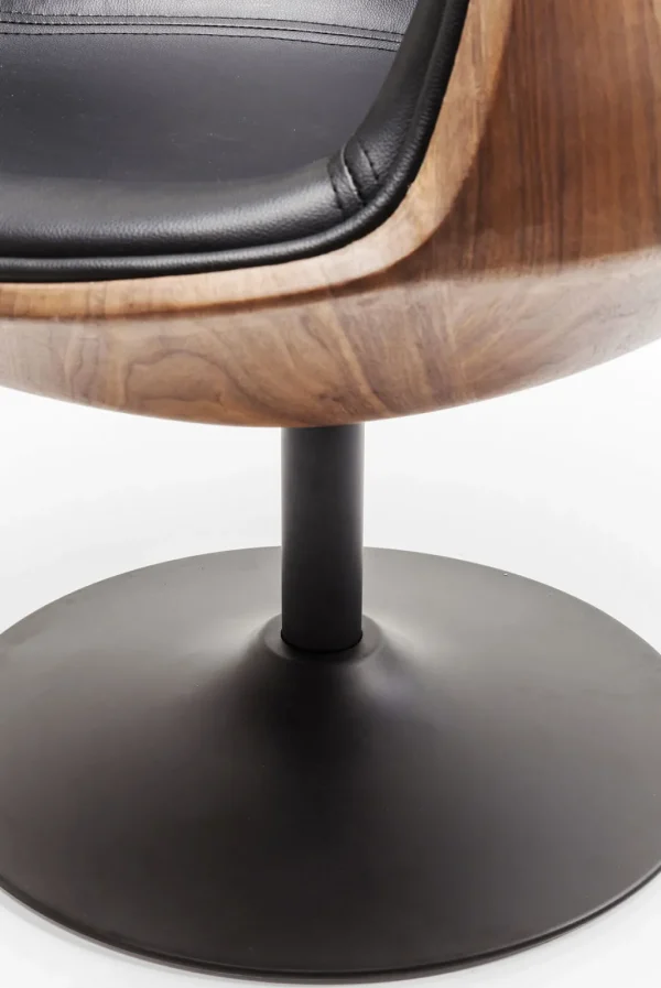Tuolit>KARE Design Club Kääntyvä Nojatuoli, Pähkinä