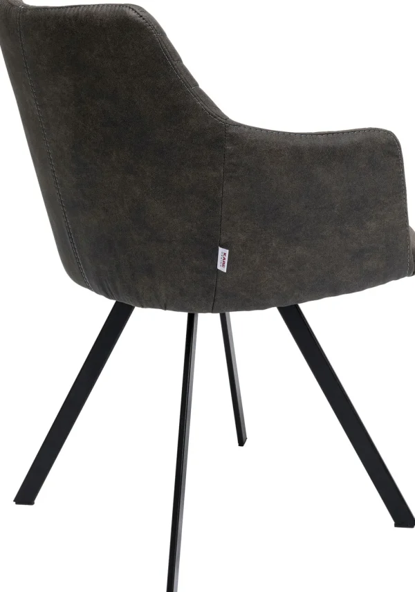 Tuolit>KARE Design Coco Pyörivä Tuoli, Antrasiitti