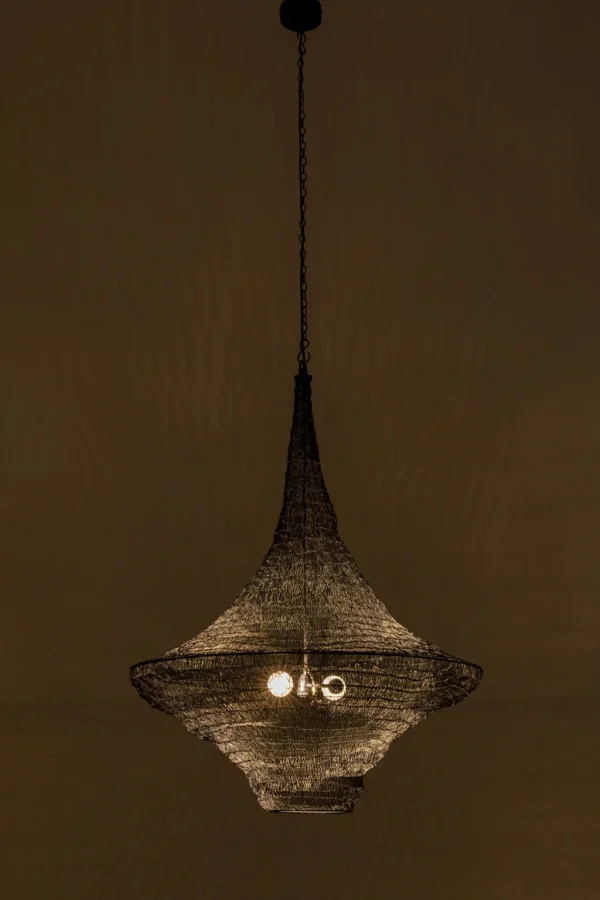 Riippuvalaisimet>KARE Design Cocoon Riippuvalaisin, Musta Ø89cm