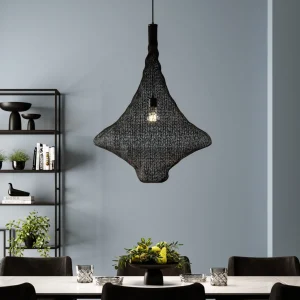 Riippuvalaisimet>KARE Design Cocoon Riippuvalaisin, Musta Ø89cm