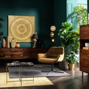 Tuolit>KARE Design Colmar Kääntyvä Nojatuoli, Keltainen
