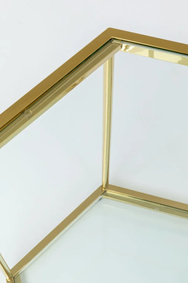 Sohvapöydät>KARE Design Comb Sivupöytä Kulta 55cm