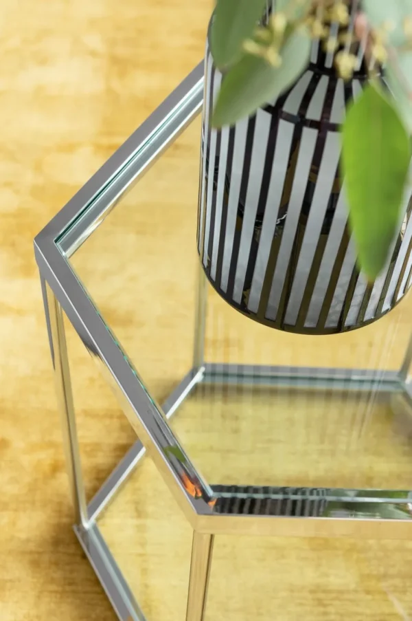 Sohvapöydät>KARE Design Comb Sohvapöytä Hopea 45cm