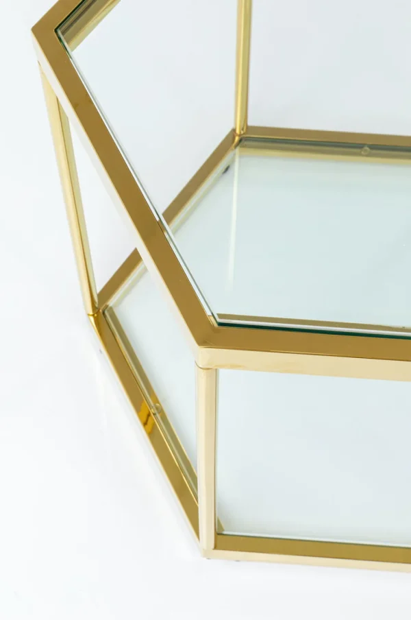 Sohvapöydät>KARE Design Comb Sohvapöytä Kulta 45cm