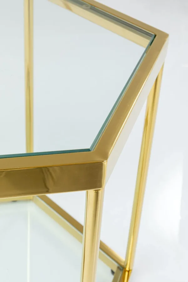 Sohvapöydät>KARE Design Comb Sohvapöytä Kulta 45cm