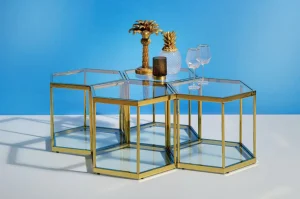 Sohvapöydät>KARE Design Comb Sohvapöytä Kulta 45cm