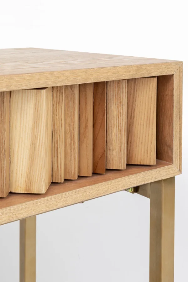 Konsolipöydät Ja Sivupöydät>KARE Design Concertina Konsolipöytä - Natur 136x40cm