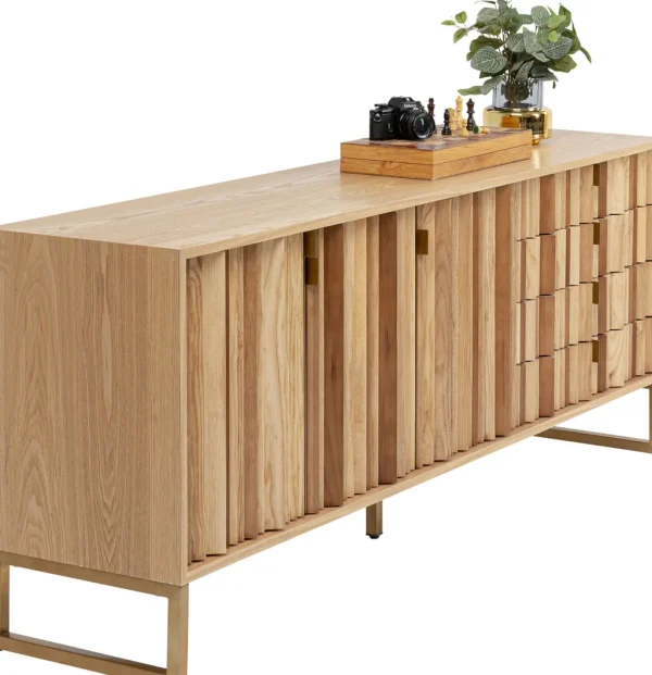 Senkit | Olohuone>KARE Design Concertina Senkki, Sivupöytä - Natur 186x74cm