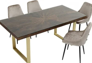 Pöydät>KARE Design Conley Pöytä, Messinki 180x90cm