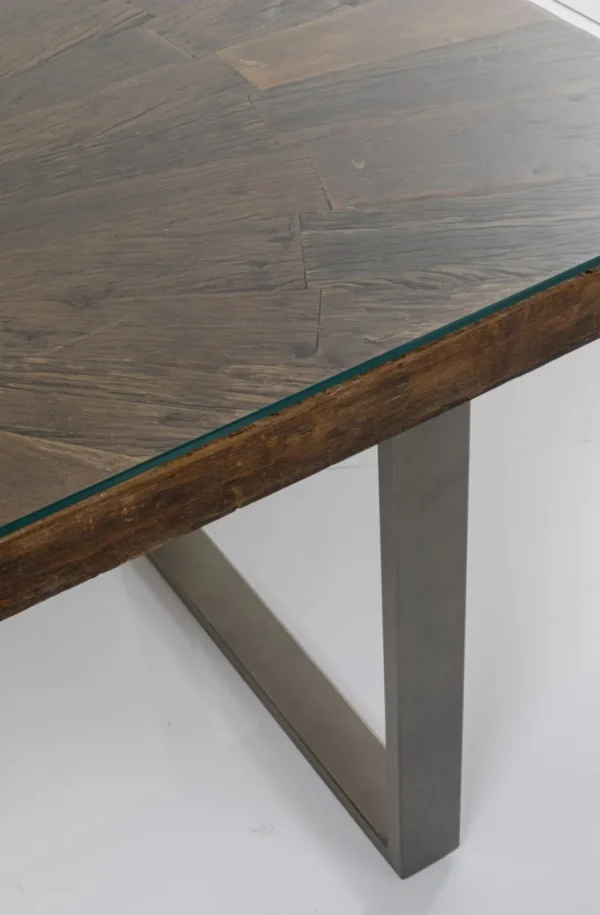 Pöydät>KARE Design Conley Pöytä, Raaka, Rouhe Metalli 180x90cm