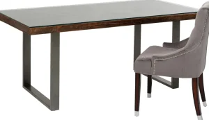 Pöydät>KARE Design Conley Pöytä, Raaka, Rouhe Metalli 180x90cm