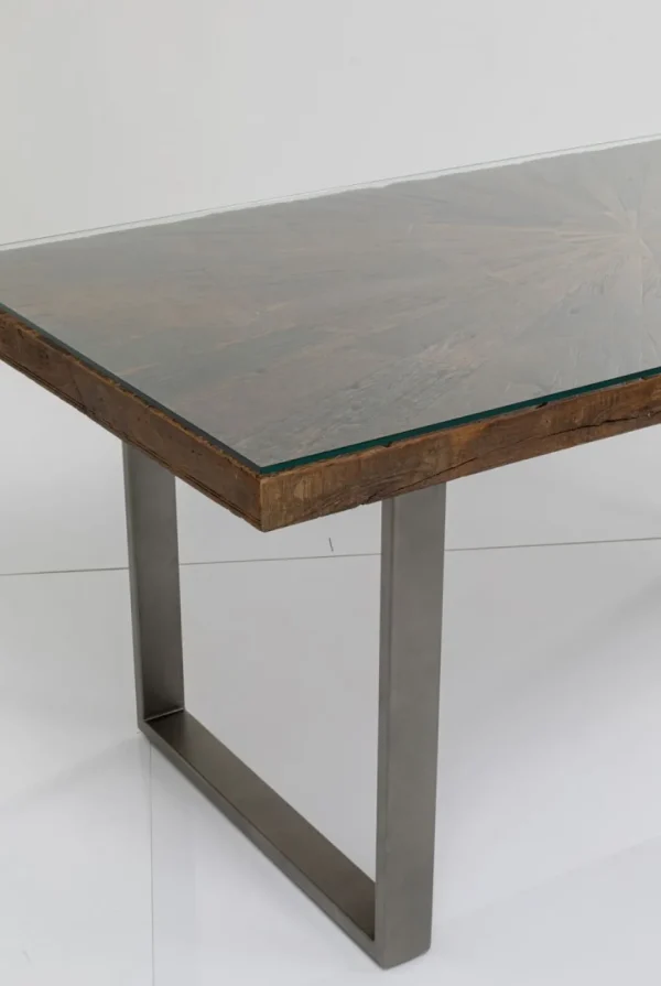 Pöydät>KARE Design Conley Pöytä, Raaka, Rouhe Metalli 180x90cm