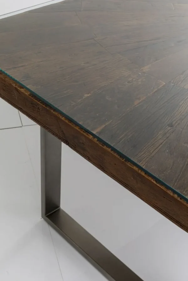 Pöydät>KARE Design Conley Pöytä, Raaka, Rouhe Metalli 180x90cm