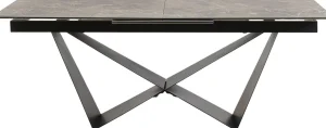 Pöydät>KARE Design Connesso Jatkettava Ruokapöytä, Keraaminen Pöytälevy 200(+60)x100cm