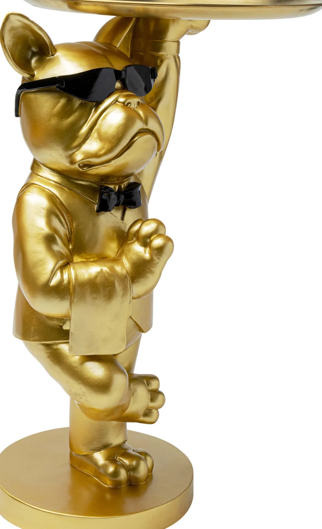 cool_bulldog_sivupyt_tarjotin_kulta_xcm_0.webp Sohvapöydät | Olohuone>KARE Design Cool Bulldog Sivupöytä, Tarjotin, Kulta 34x55cm