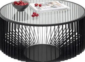 Sohvapöydät | Olohuone>KARE Design Corinne Sohvapöytä Musta Ø80cm