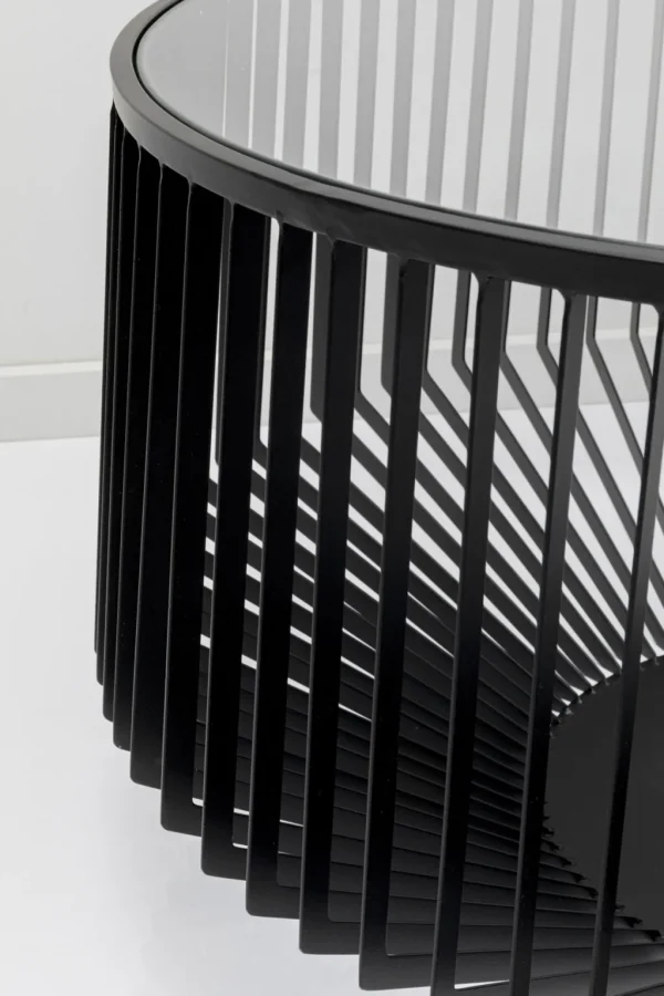 Sohvapöydät | Olohuone>KARE Design Corinne Sohvapöytä Musta Ø80cm