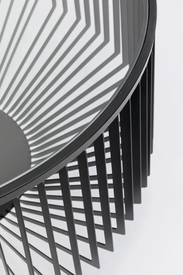 Sohvapöydät | Olohuone>KARE Design Corinne Sohvapöytä Musta Ø80cm