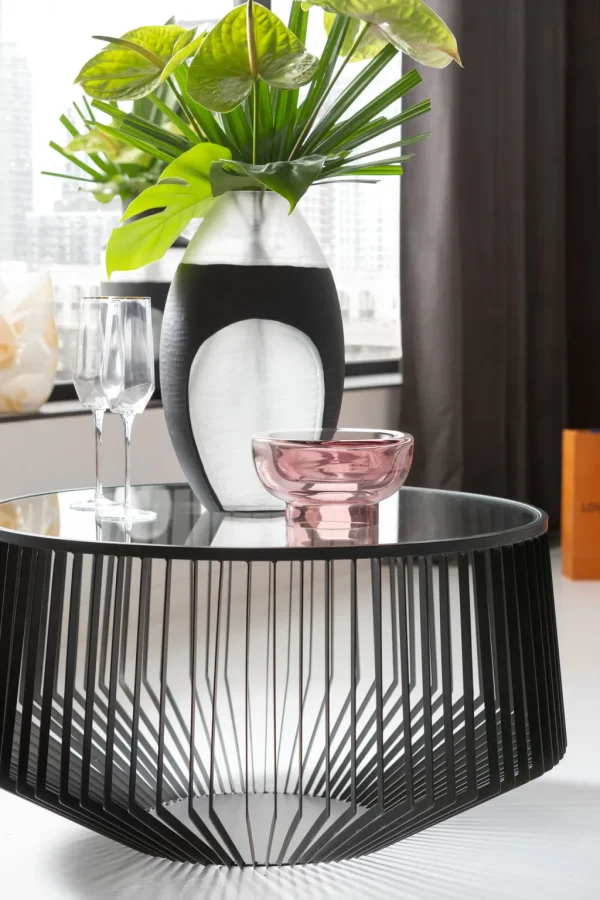 Sohvapöydät | Olohuone>KARE Design Corinne Sohvapöytä Musta Ø80cm