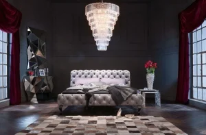 Matot>KARE Design Cosmo Grey Fur Lampaantalja Matto 200x300cm